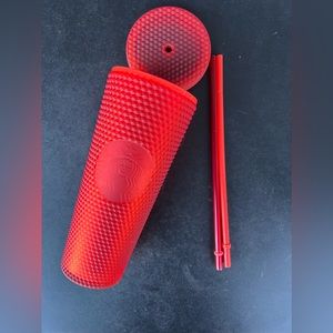 Starbucks Red Studded 24oz Tumbler